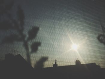 Low angle view of built structure against sky