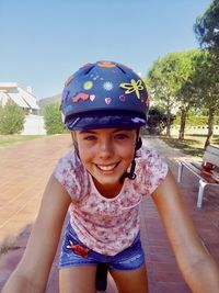 Portrait of a smiling girl