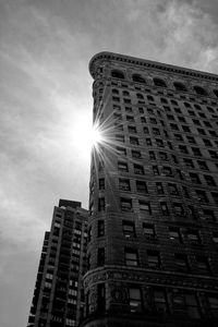 Low angle view of building against sky