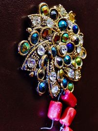 Close-up of multi colored pencils