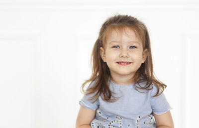 Portrait of a smiling girl