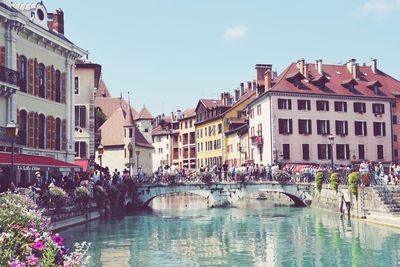 View of buildings in city