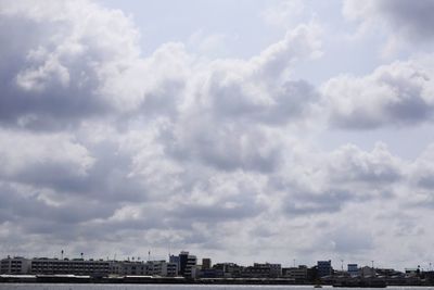 Cityscape against sky