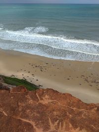 Scenic view of beach