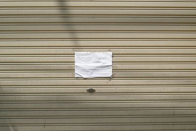 Paper stuck on shutter