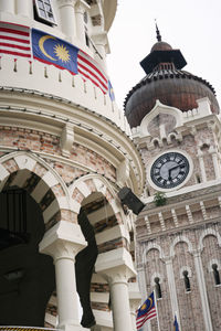 Low angle view of historical building against sky