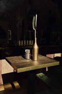 Close-up of drink on table