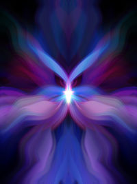 Full frame shot of multi colored light painting