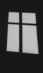 Full frame shot of window in darkroom