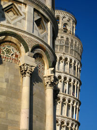 Low angle view of historical building against sky