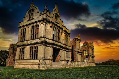 View of historical building against sky