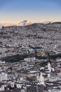 Aerial view of a city