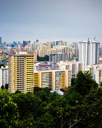 Cityscape against sky