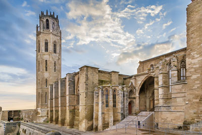 Cathedral of st. mary of la seu vella is the former cathedral church in lleida, catalonia, spain