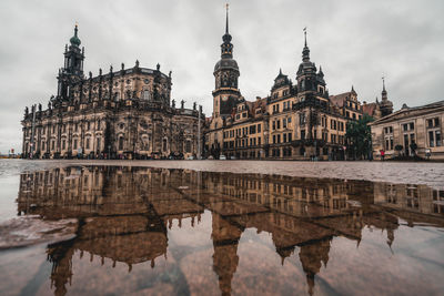 Katholische hofkirche, dresden, cathedral, church