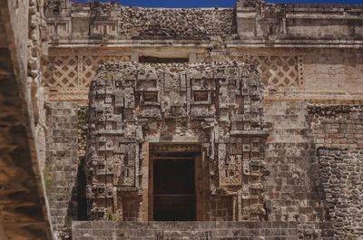 Exterior of old temple building