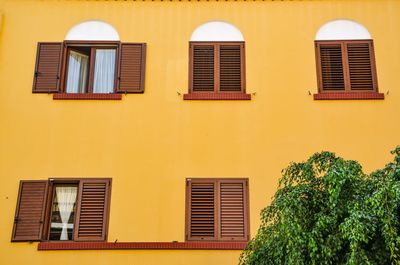 Residential building against sky