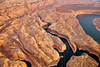 Lake powell from the air