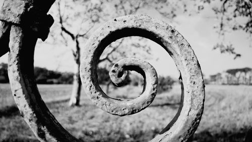 Close-up of rusty metal