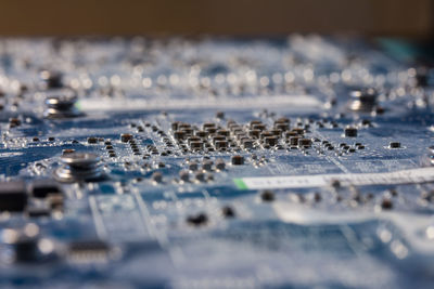 Full frame shot of coffee in sea