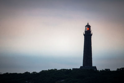 Lighthouse against sky