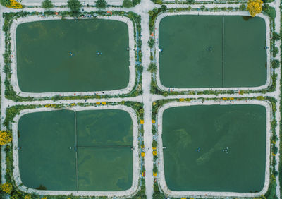 Aerial view of landscape