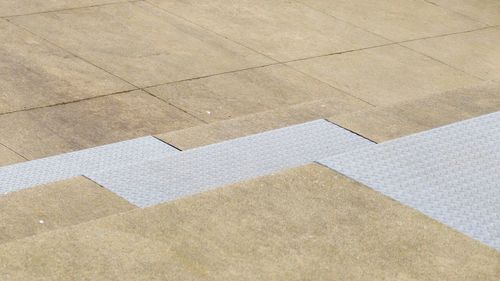 Full frame shot of tiled floor