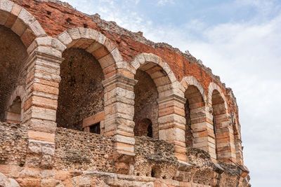 The historic arena of verona in italy.