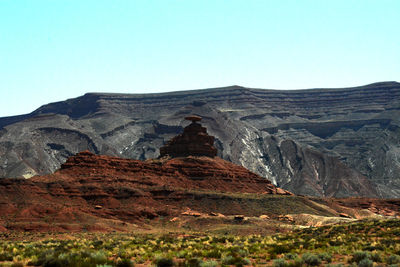 Low angle view of a mountain