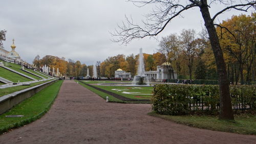 Park against sky