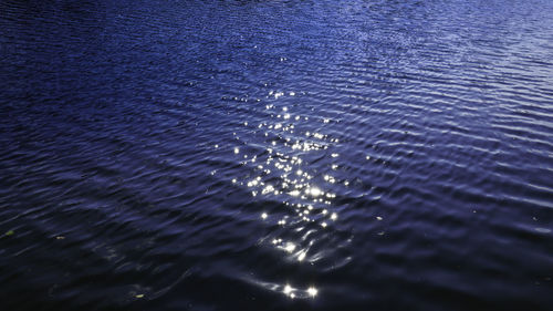 Full frame shot of rippled water