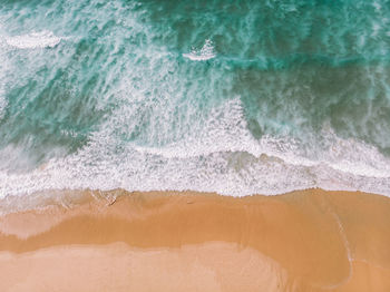 Full frame shot of sea waves
