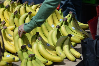 Fruits for sale at market stall