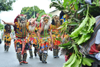 Group of people in traditional clothing for sale