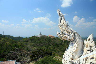 Statue of liberty against sky