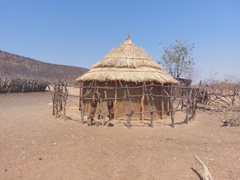 thatched roof