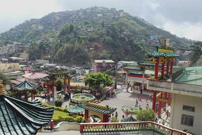 Built structure with trees in background