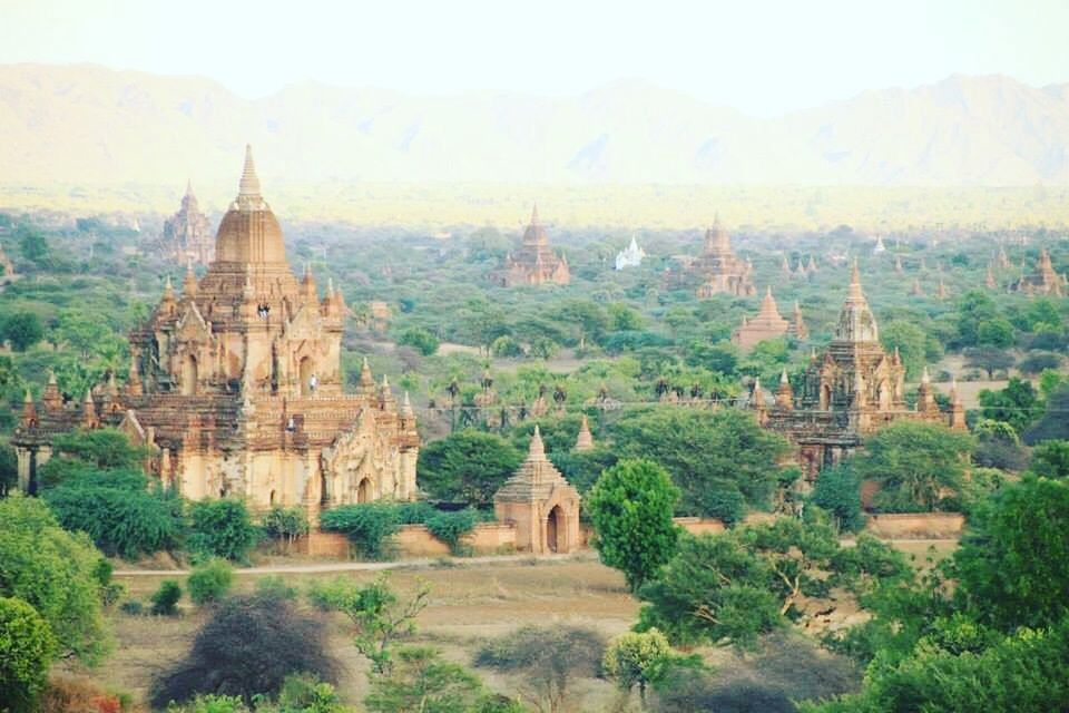 VIEW OF TEMPLE BUILDING