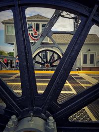 View of bridge in city