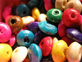 Full frame shot of multi colored candies