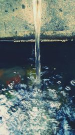 Close-up of splashing water