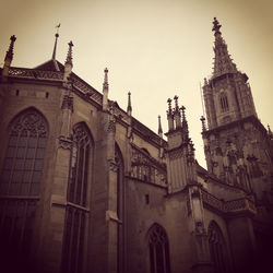 Low angle view of cathedral