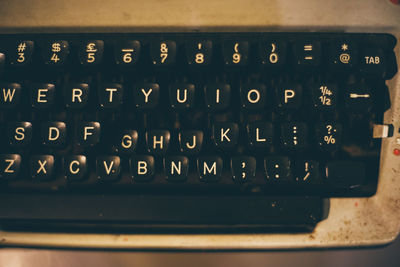 Close-up of telephone booth