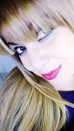 Close-up portrait of woman