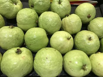 Full frame shot of fruits for sale at market stall