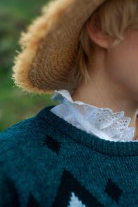 Close-up of woman looking away