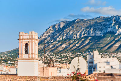 View of historic building against sky