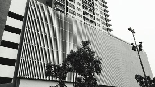 Low angle view of modern office building