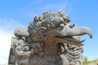 Statue at garuda wisnu kencana cultural park, bali, indonesia 