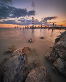 Austrias one and only lighthouse // podersdorf